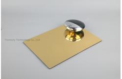 China 4mm Mirror Aluminum Curtain Wall Material Aluminum Composite Panel supplier