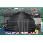 6m Black Oxford Cloth Inflatable Planetarium Dome Portable Tent for School for sale
