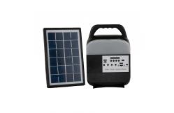 China Rechargeable ODM 15Hrs Solar Panel Energy System For Camping supplier