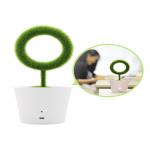 USB Remove Air Pollutants Tabletop Green Plant Modeling Air Purifier For Office Home for sale
