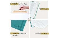 China Donau Blue Academic Weekly 365 Days Planner With Hourly Schedule supplier