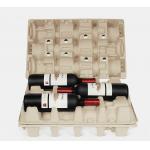 Moisture Resistant Molded Fiber Pulp Boxes Beverage Carriers Food Trays for sale
