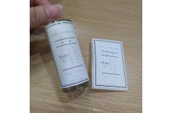 China Waterproof Plastic Sticker Labels Custom Packaging Labels For Essential Oil Bottles supplier