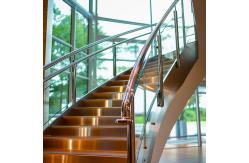 China Strong Stainless Steel Handrails with Polished PSS Finish for Glass Balustrades supplier