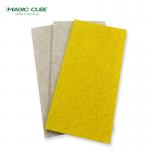 Modern Rectangle Easy Construction Wool Wood Panels  For Building Stadium Office