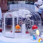 Diameter 3.5m Party Bubble Tent Aluminium Frame Clear Dome House for sale