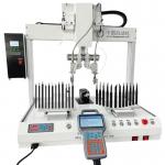 Desktop Dual Heads Automatic Welding Machine 4Axis Soldering Robot for sale
