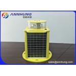 Red Solar Obstruction Light With Die Casting Aluminum ICAO FAA Standard for sale