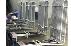 China Three Element PTFE Bottom Immersion Heater For Corrosive Liquids supplier