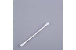 China Home Use Cotton Bud Swab Double Round Tip And Paper Stick No Pollution supplier