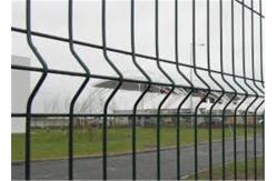 China 5mm Gi Wire 3D Curved Model Welded Iron Fence For Highway Airport supplier