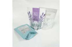 China Ocean Sea salt Plastic Pouches Packaging Self Standing Resealable Custom Logo supplier