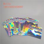 Three Side Seal Foil Pouch Packaging , Small Cosmetic Stand Up Bags With Zipper