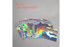 China Three Side Seal Foil Pouch Packaging , Small Cosmetic Stand Up Bags With Zipper supplier