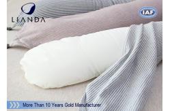 China U Shape Memory Foam Pillows / Travel Microbead Neck Pillow With Lycra Cover supplier