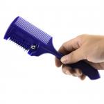 Plastic Horse Grooming Comb , Mane Trimming And Thinning Comb For Horses for sale