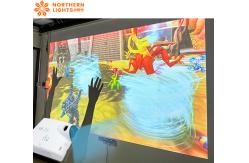 China 3D Holographic Projection Mechwarrior Interactive Games Projector For Children supplier