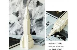 China Poly Resin Decoration Crafts / Simulation Building Model Custom Service Available supplier