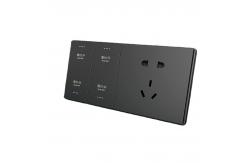 China Intelligent Wifi Controlled Light Switch CE RoHS Wireless Smart Switch supplier