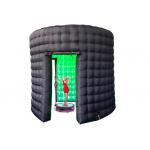 Colorful Inflatable Selfie Booth Advertising LED Portable Photo Booth Tent for sale