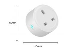 China British Standard Mobile Phone Timer Switch Socket , Remote Control WIFI Smart Socket supplier