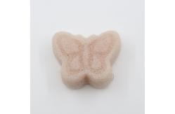 China Personal Care Butterfly Bath Sponge Konjac Green Tea Sponge Removing Toxins supplier