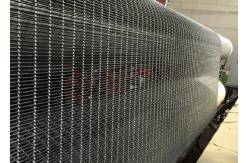 China Flexible Black Decorative Architectural Woven Wire Mesh For Curtains supplier