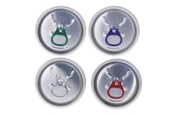 China Leakproof Aluminum Pull Ring Can Lids Cap Lightweight Bulk supplier