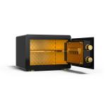 11kg Dual Alarm Home Safe Box Biometric Fingerprint Lock With Glossy Surface Treatment