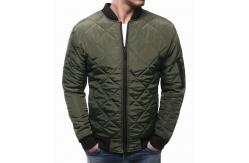 China Thicker Quilted Lining Warm Waterproof Winter Jacket For Men V Neck Design supplier