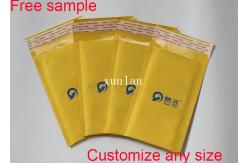 China Kraft Paper Metallic Shipping Bubble Mailers 6*9 Inch Shiny / Matte Surface supplier