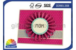 China Professional Mothers' Day Custom Greeting Cards Printing Service supplier