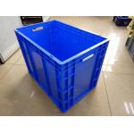 Virgin Polyethylene Blue 600*400 mm Euro Stacking Containers With Loading Capacity 40kg for sale
