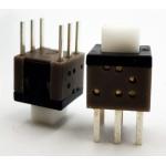 IP65 SMD Self Locking Push Button 6 Pin DIP Switch 5.8x5.8