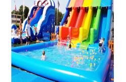 China Commercial Kids Inflatable Water Slide Playground Jumping Bouncer supplier