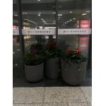 Custom Durable Outdoor Plastic Flower Pots Rotational Moulds