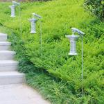 24PCS Solar Mosquito Killing Lamp Bug Lights Intelligent Light Control Lamp