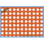Orange Polyurethane Self Cleaning Screen Mesh High Wear Resistance For Metallurgy