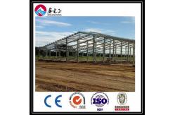 China Q345B Prefabricated Steel Warehouse Steel Structure Workshop With Window Upvc supplier