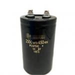 High quality 450V 2500MFD Screw Terminal Aluminium Electrolytic Capacitor 450V 2500UF for sale