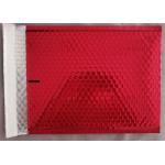 Red Shiny Bubble Mail Bag Logo Customized Dimension Tolerance ±0.2 for sale