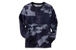 China men long sleeve blank camo t shirts supplier