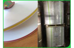 China 60gr 120gr Slitting Straw Paper Strip Roll Of Printed And Recycled supplier