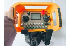 China Wireless Remote Control For Double Rocker Rail Stacker Reclaimer supplier