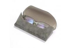 China semi hard hand made fashion spectacles cases with high quality supplier