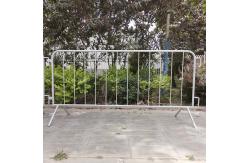 China Practical Tube Feet Metal Crowd Control Barriers For Security supplier