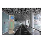 19 Inch Commercial Cell Phone Charging Station Floor Standing Glass Touch Screen Ads Display for sale