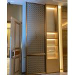 Romantic Style Stainless Steel Room Divider for Hotel Lobby for sale
