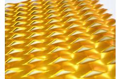 China PVDF Galden Triangular Hole Aluminum Expanded Metal Mesh For Sound Absorption supplier