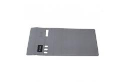 China Multifunctional Foldable PU Leather Wireless Charging Mouse Pad Rectangle supplier